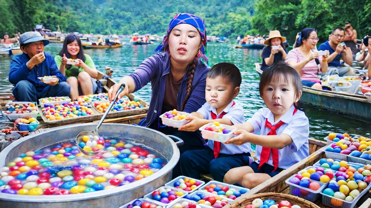How to make mochi rice dumplings, catching giant fish to sell at the market, taking care of duckling