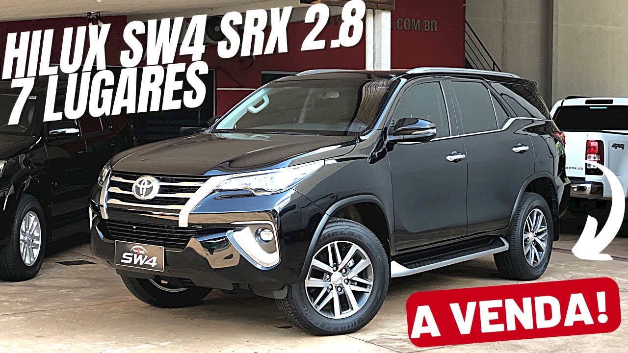 TOYOTA HILUX SW4 SRX 2.8 VERSÃO 7 LUGARES DISPONÍVEL PARA VENDA! #hilux4x4