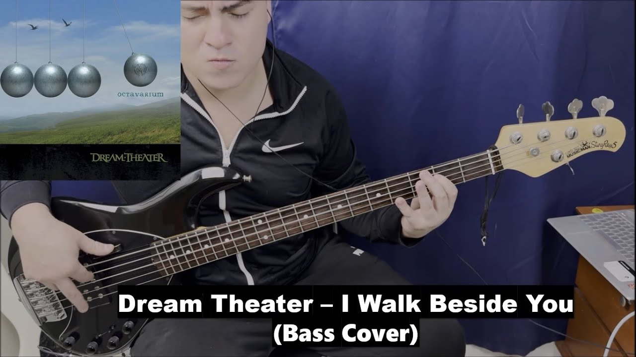 Dream Theater - I Walk Beside You (Bass Cover) HD #musicman #stingraybass