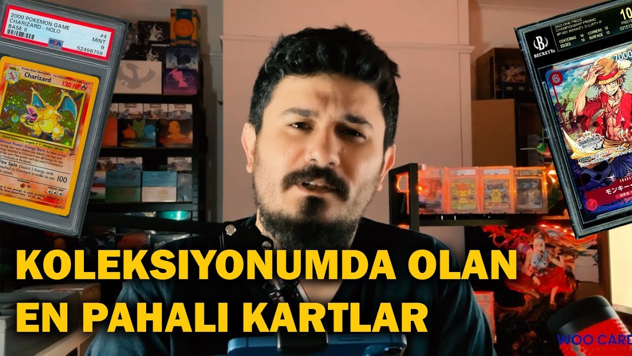 Koleksiyonumda Olan En Pahalı Kartlar - Pokemon, One Piece - Gelişmeler Falan...