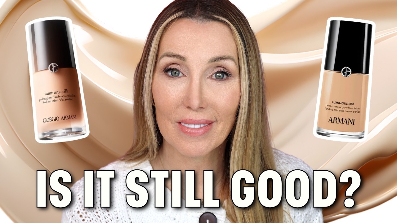 I tried this new foundation on mature skin! Why you should too