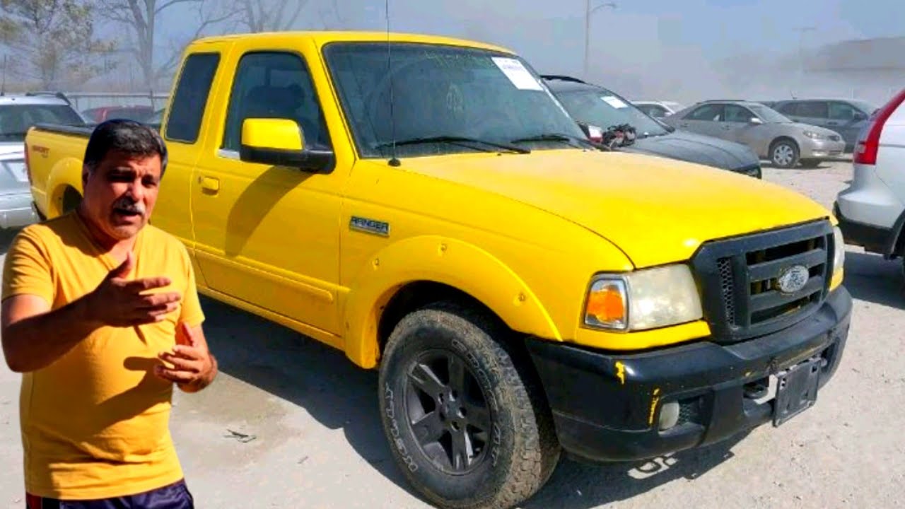 أشتريت تراك من المزاد 2006 FORD RANGR FX4 OFF-FOAD/XL/XLT