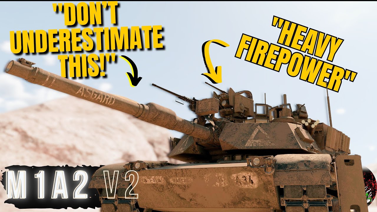 M1A2 SEP V2 Is a BEAST!  War Thunder Realistic Battles #warthunder