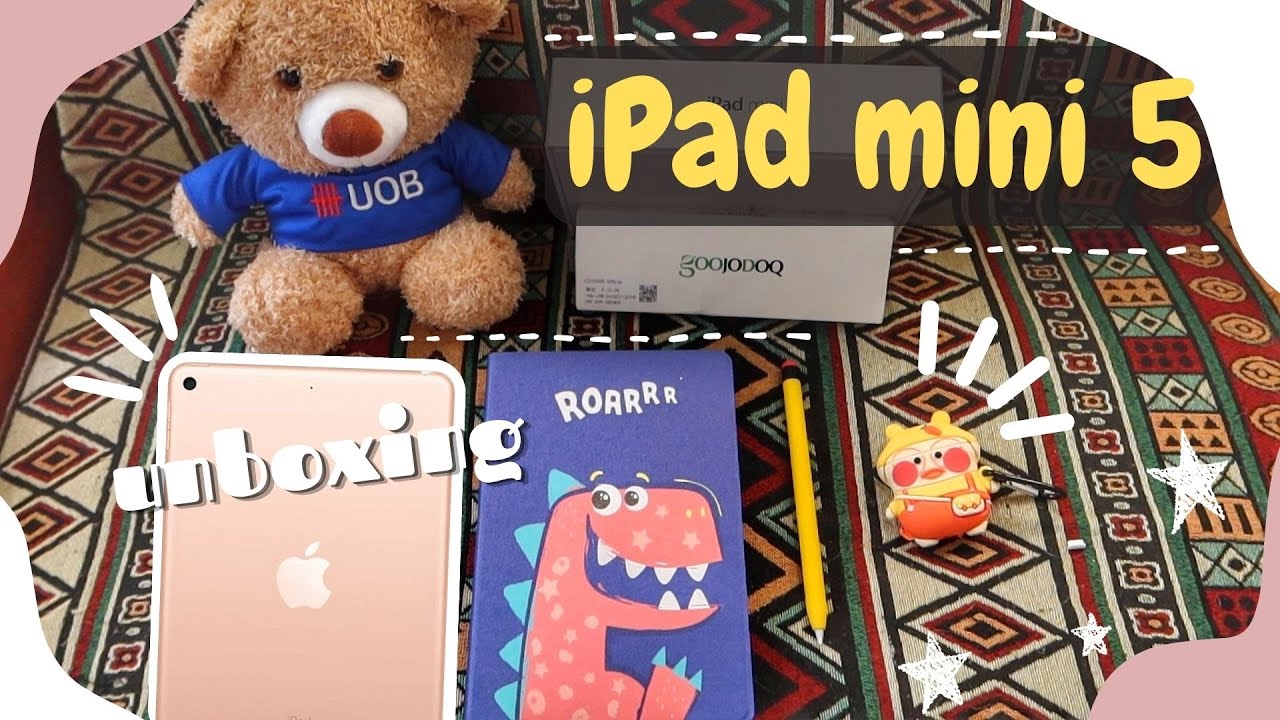 UNBOX iPad Mini 5 in 2023 ✨| Accessories and Setup Aesthetic 🇻🇳 | Vlog của Ho&agrave;ng