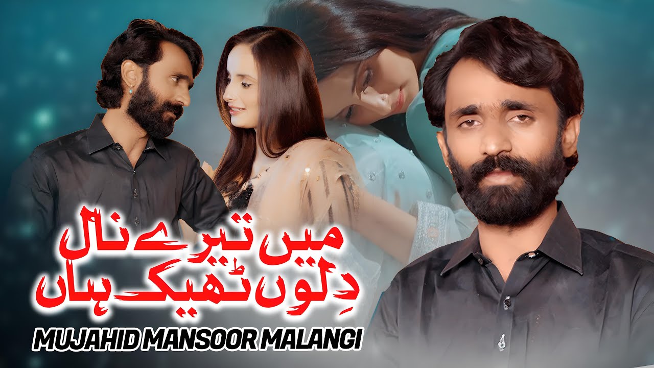 Main Tery Nal Dilon Thik Haan | Mujjahid Mansoor Malangi | Saraiki Song | Latest Official Video