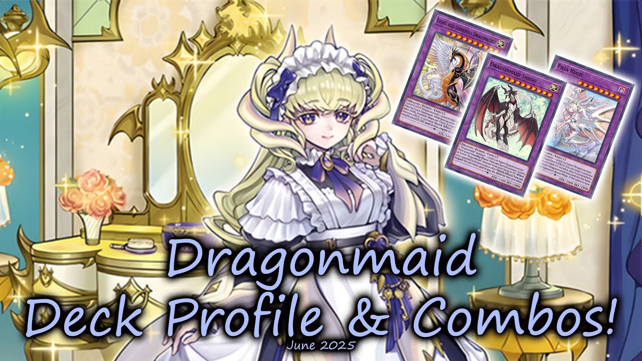 Yu-gi-oh Dragonmaid Deck Profile & Combos!