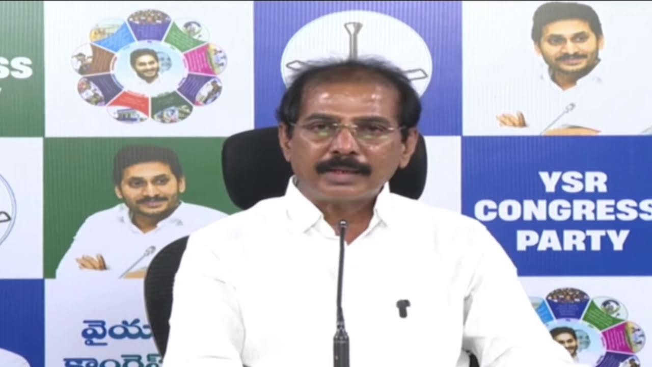 LIVE: YSRCP State Legal Cell President Sri M. Manohar Reddy Press Meet