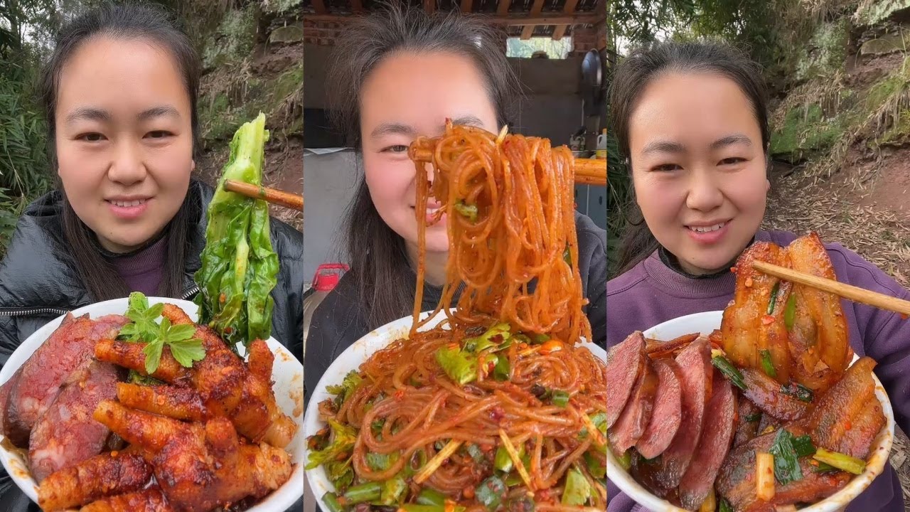 🔥 Trying Insanely Spicy Chinese Home Cooking! ASMR MUKBANG EATING