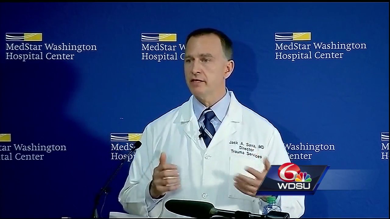 Doctors hopeful for an excellent recovery for Rep. Steve Scalise
