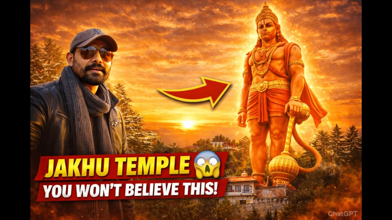 YOU WON’T BELIEVE THIS!😱 WORLD'S HIGHEST HANUMAN TEMPLE RECORED IN GUNISS BOOK OF WORLD RECORDS.🚀