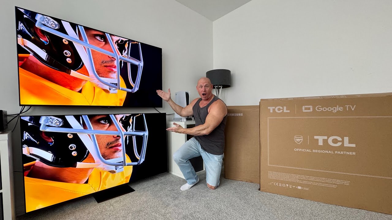 Сравнение мини-телевизоров LED | TCL C855 против Samsung QN95D. ШОКИРУЮЩИЕ результаты!