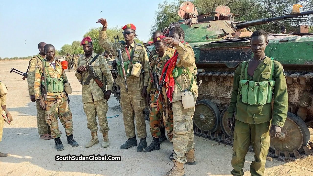 SSPDF Celebrates After Capturing Vintage ArmyTank, Nicknamed Boorchar, Long in Possession of IO