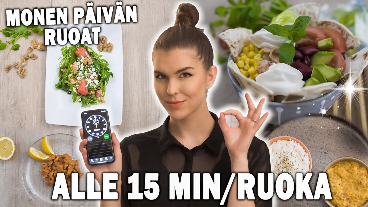 SAFKAA: SUPER NOPEITA EDULLISIA RUOKIA 🍲😍 Valmistusaika alle 15 min 👌