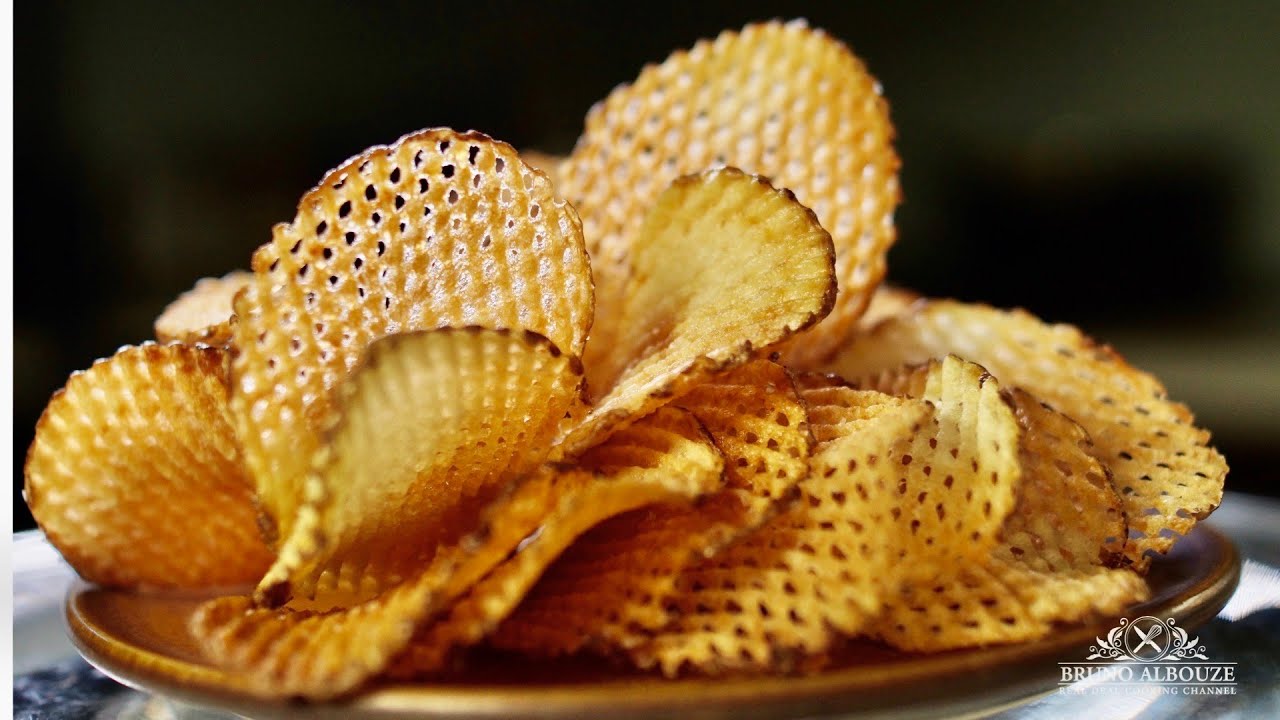 Gaufrette Potatoes – Bruno Albouze