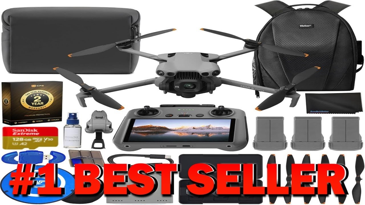 DJI Mini 5 Pro Drone Fly More Combo Plus with RC 2 - B0G272V9JD