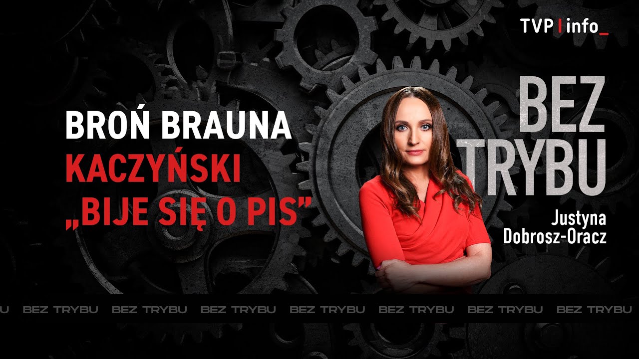 Broń Brauna. Kaczyński "bije się o PiS." Drugie dno sporu o śmieciówki | BEZ TRYBU