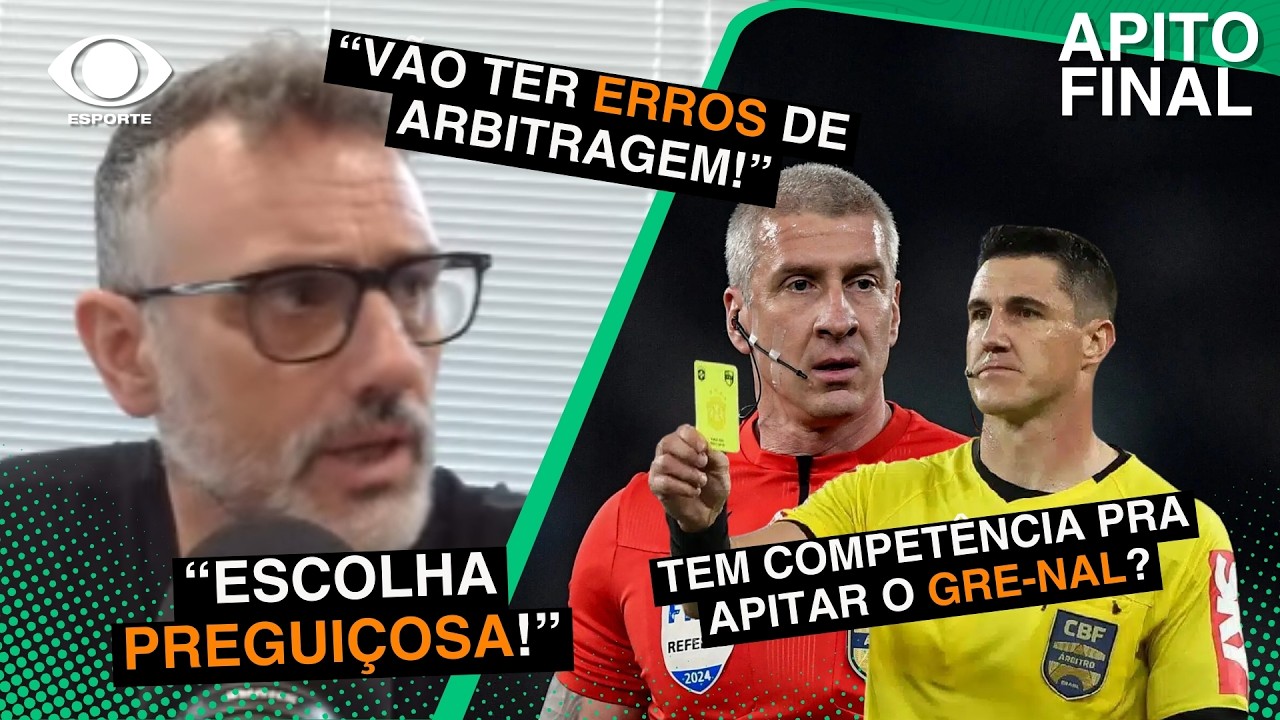 BEHS NÃO GOSTOU DA ABITRAGEM DO GRE-NAL! | 