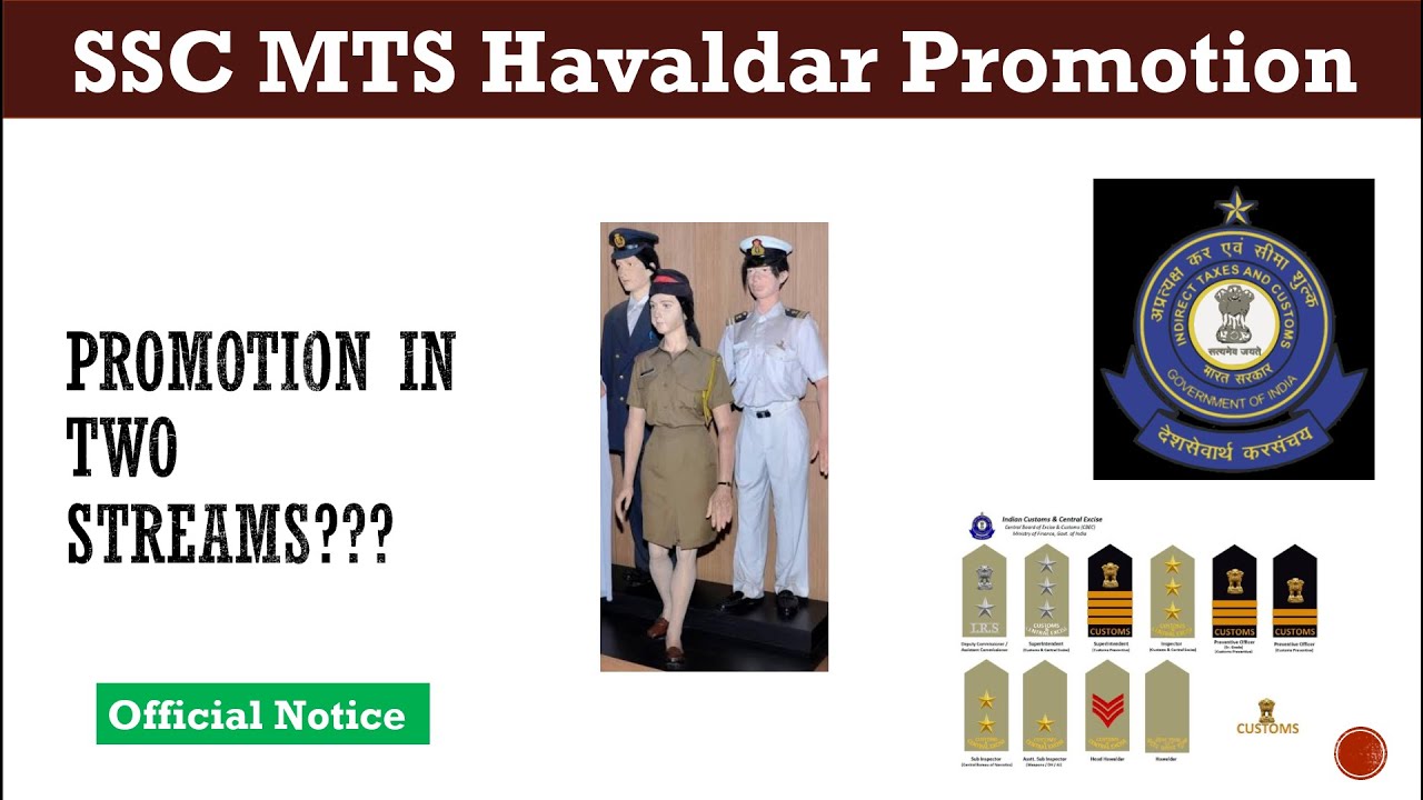 Havaldar Promotion in CBIC | SSC MTS Havaldar Promotion | Departmental Exam of Havaldar #havaldar