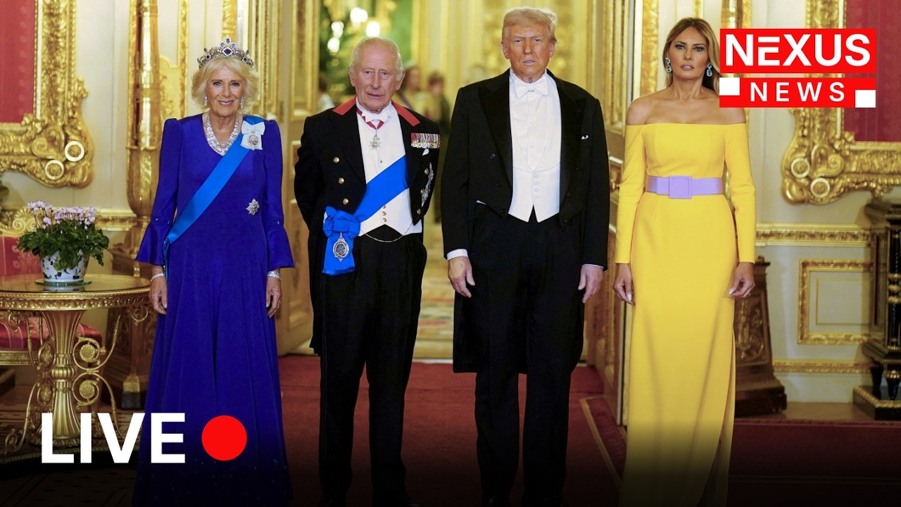 LIVE: Trump Bids Farewell to King Charles and Queen Camilla in Historic U.S. Visit Finale
