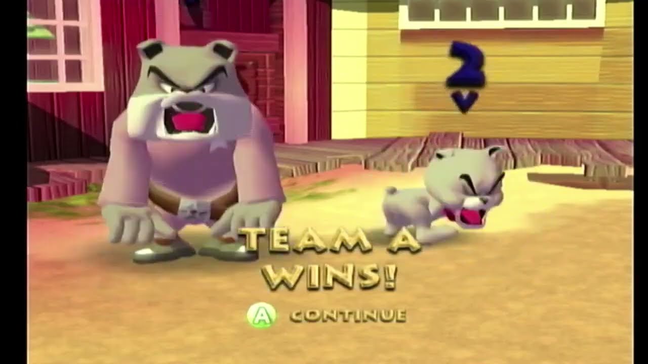 Tom and Jerry War of the Whiskers(2v2): Spike and Tyke vs Nib. and Butch Gameplay HD - Funny Cartoon