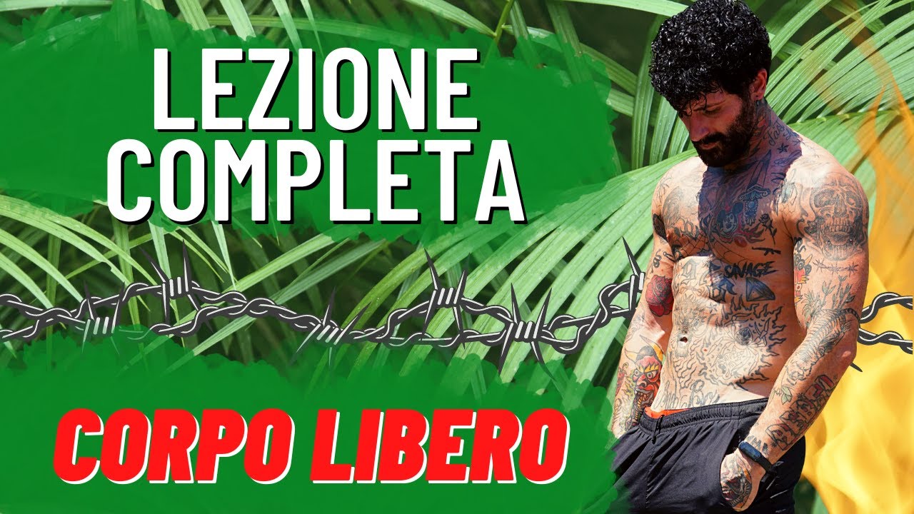 ALLENAMENTO FUNZIONALE - TOTAL BODY A CORPO LIBERO