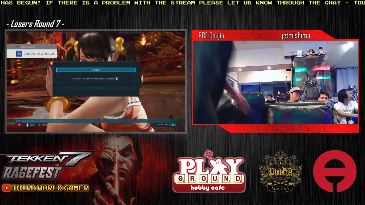 Tekken 7 Ragefest Tournament - [Streamed on Jan. 14, 2018]