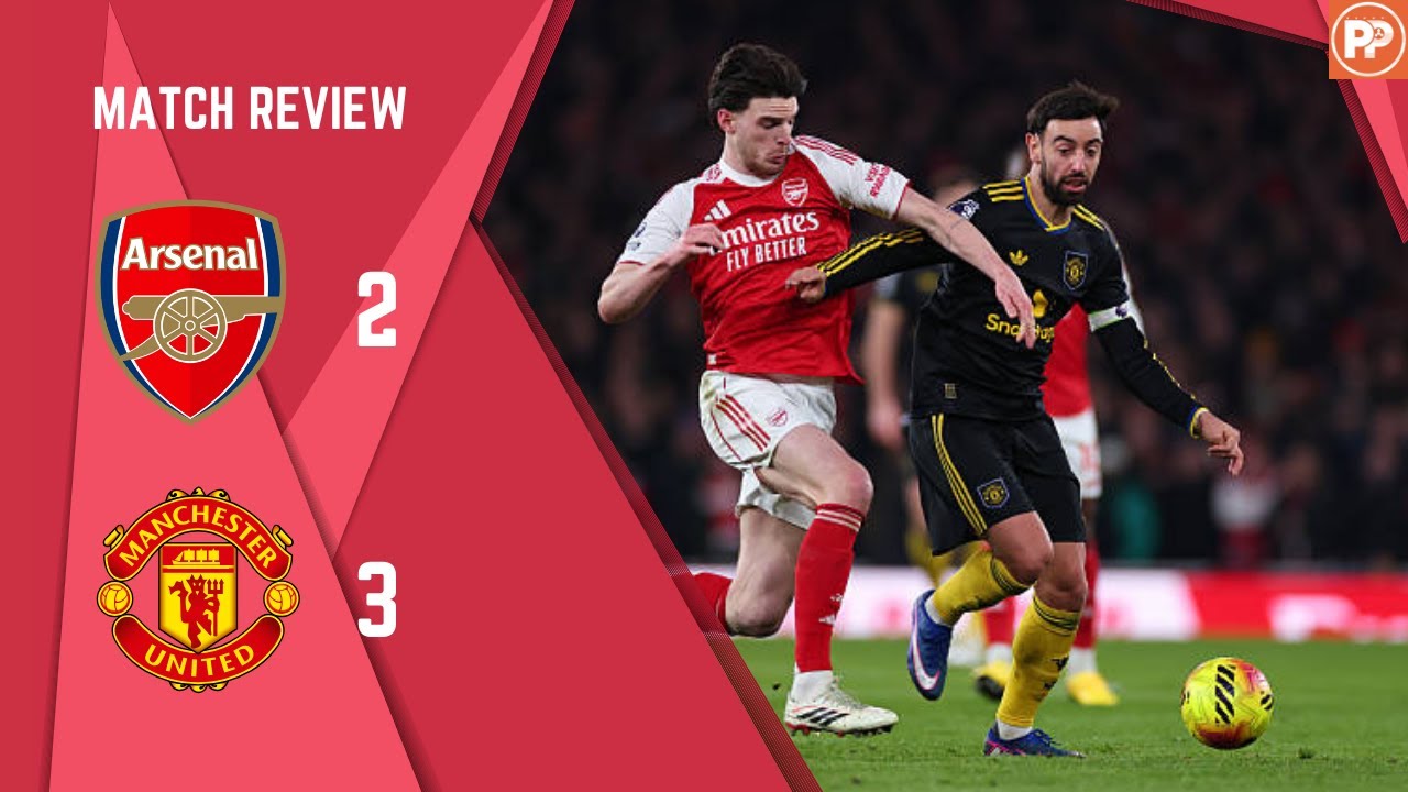 ARSENAL 2-3 MAN UTD | DISGRACEFUL PERFORMANCE FROM THE TEAM TODAY | UNACCEPTABLE!!