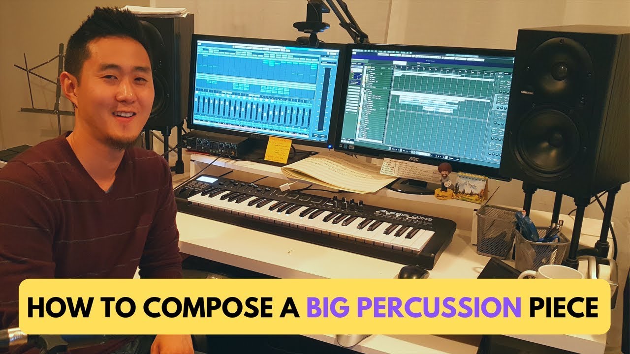 Composing Secrets 🎵 How to Compose a Big Percussion Piece