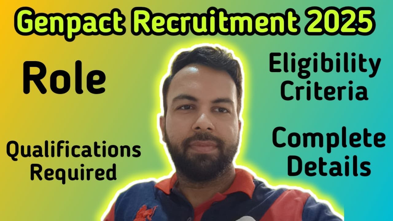 Genpact Recruitment 2025 | Genpact Jobs In 2025 | R2R Jobs In Genpact | Neeraj Bhatia Vlogs