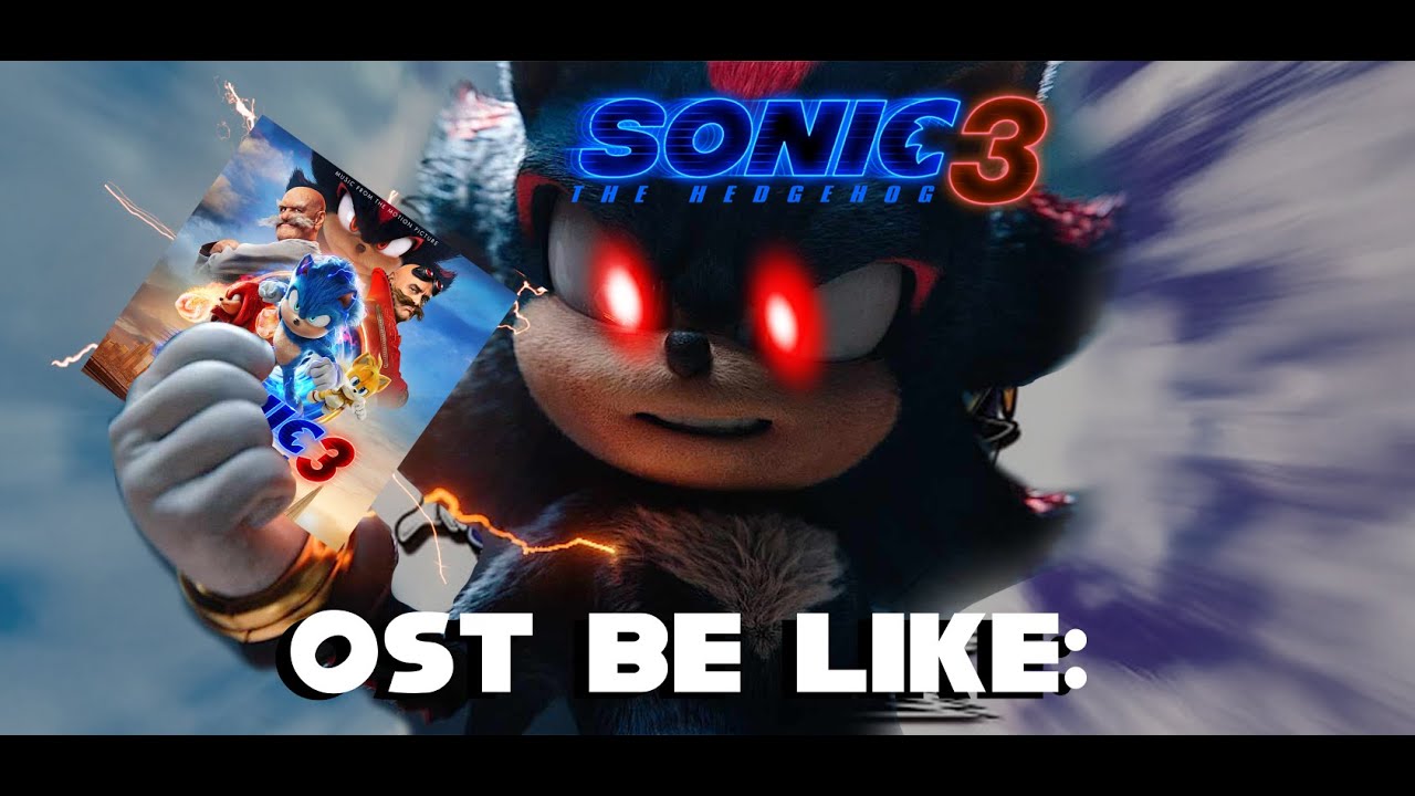 The Sonic 3 soundtrack is:
