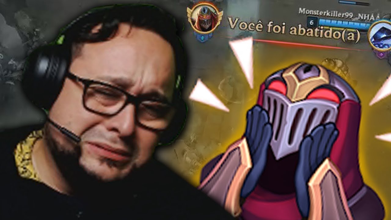 CONTRA ZED LOL SÓ FICA PRETO E BRANCO
