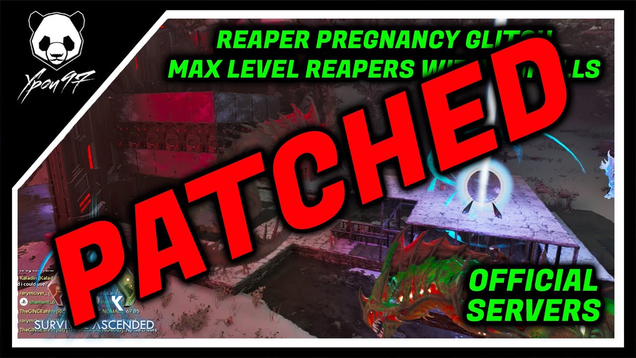 Reaper Pregnancy Glitch - Max Level Reapers With Thralls | ARK: Survival Ascended