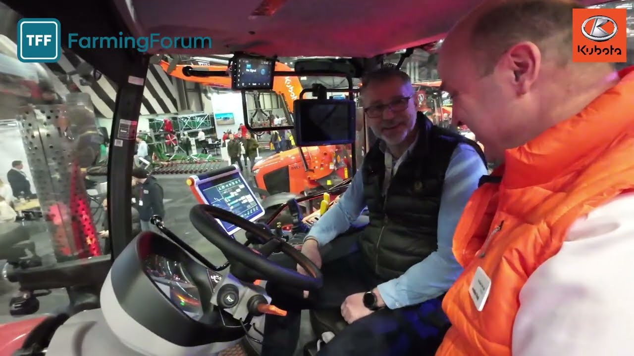 Kubota at LAMMA 24: M7 173 Tractor Walk Around