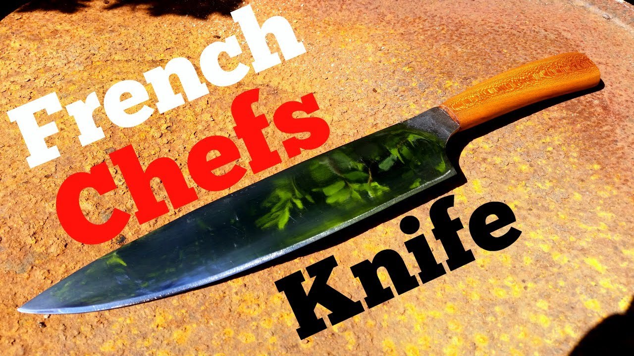 Making a Chefs Knife | Forged from Leaf Spring