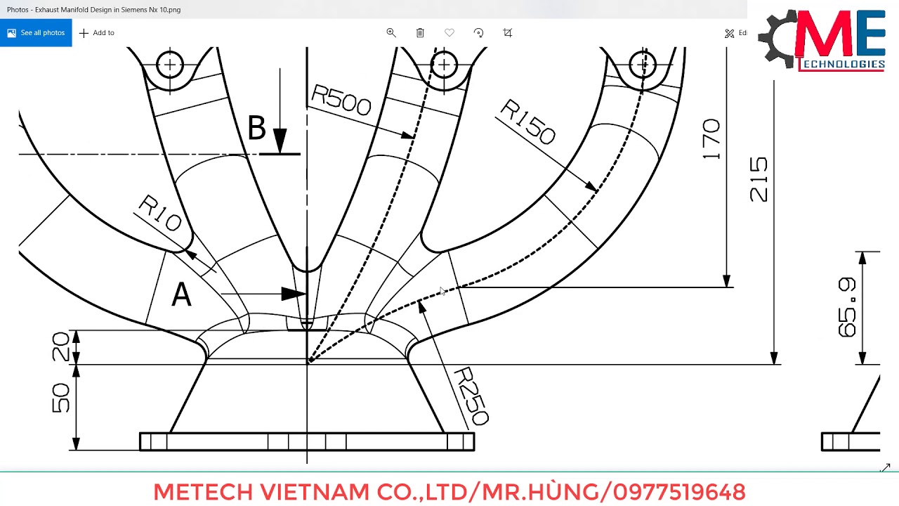 Video 5 - Thiết kế Solid/ Surface sử dụng NX