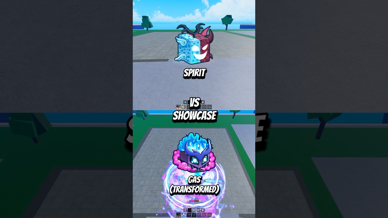 Spirit vs Gas Transformed #bloxfruit #roblox #bloxfruits #dispecs