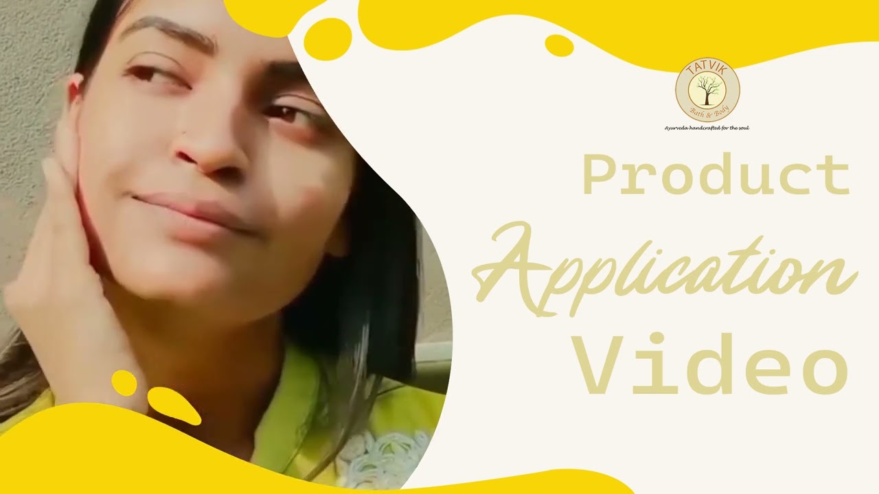Product Application Video: Neem & Brahmi Handmade Shampoo Bar | Tatvik Ayurveda