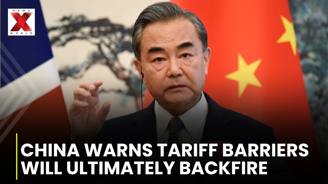 China’s Foreign Minister Criticises Tariff Barriers And Supply Chain Disruptions | NewsX World