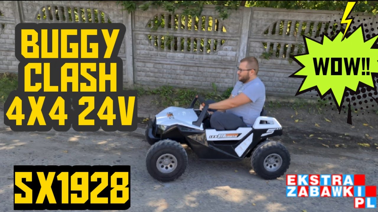 Buggy Clash 4x4 24v XL - SX1928 duże auto na akumulator dla dzieci od EkstraZabawki.pl