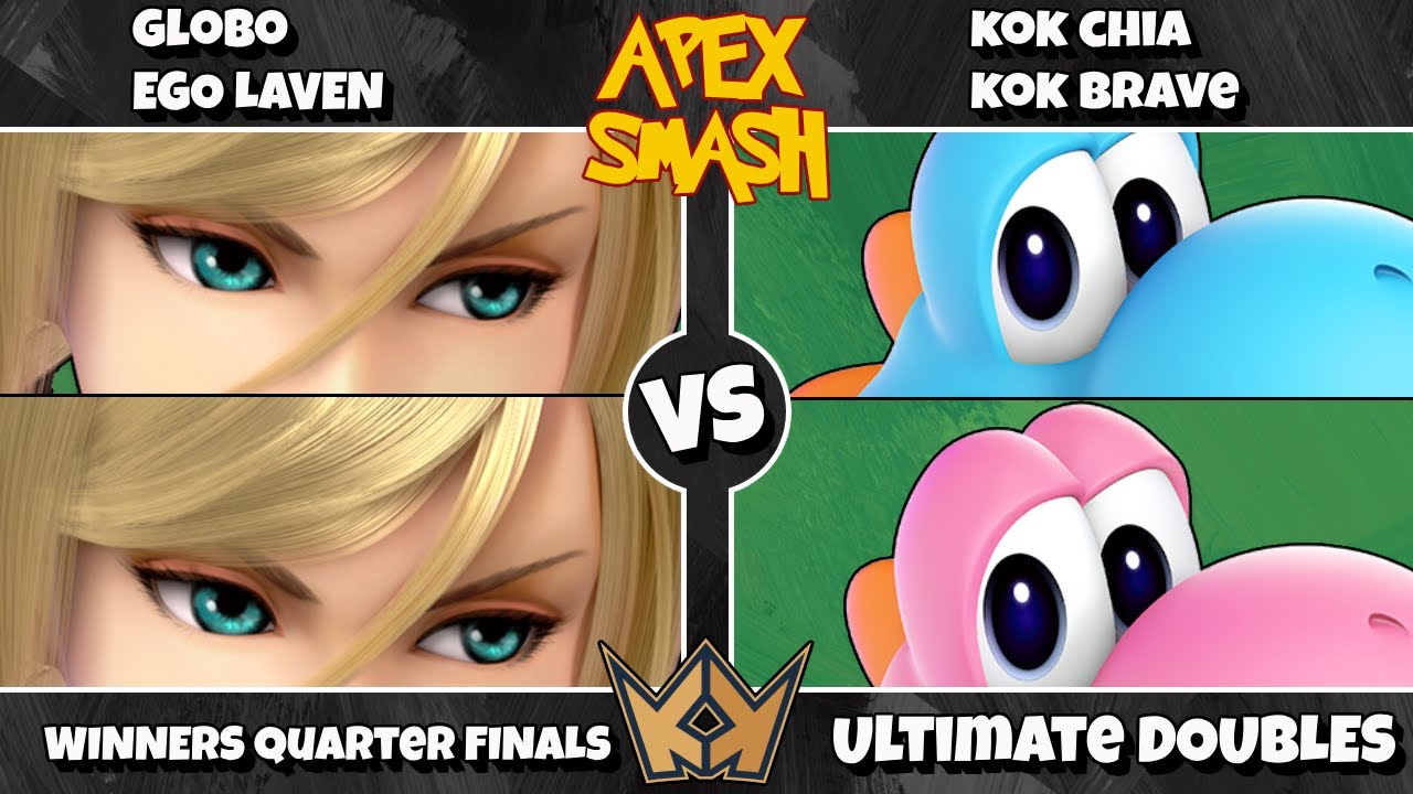 Apex Smash 04 - WQF - Globo & Ego Laven Vs. KoK Chia & KoK Brave (Ultimate Doubles)