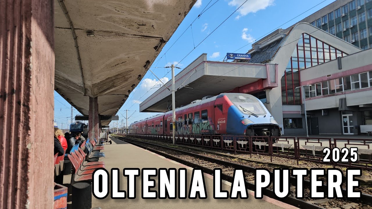Am fost in Craiova | Va ascult, 2 ore la gara cu trenuri, planuri weekend