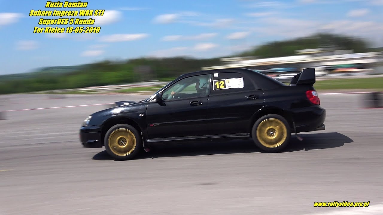 Kuzia Damian - Subaru Impreza WRX STi - SuperOES 5 Runda  Tor Kielce 18-05-2019