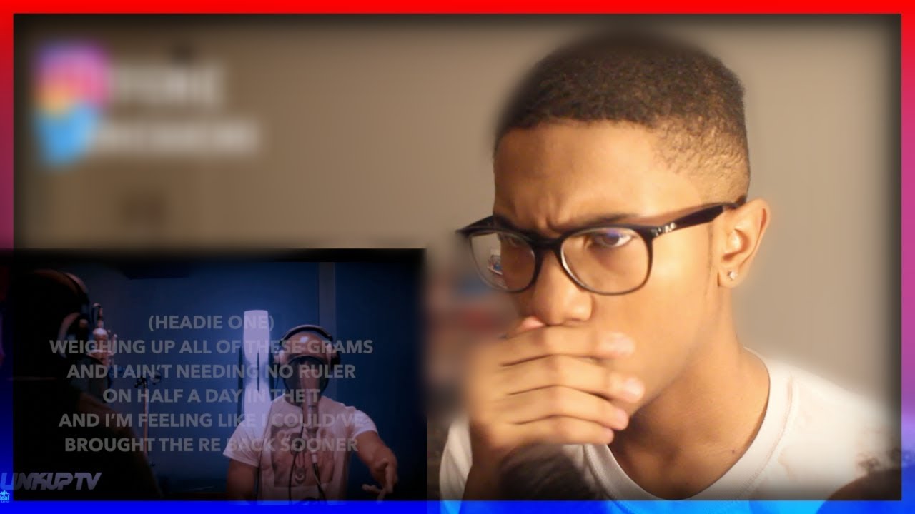 RV x HEADIE ONE - BEHIND BARZ (LYRICS) TheFirstEric Reaction