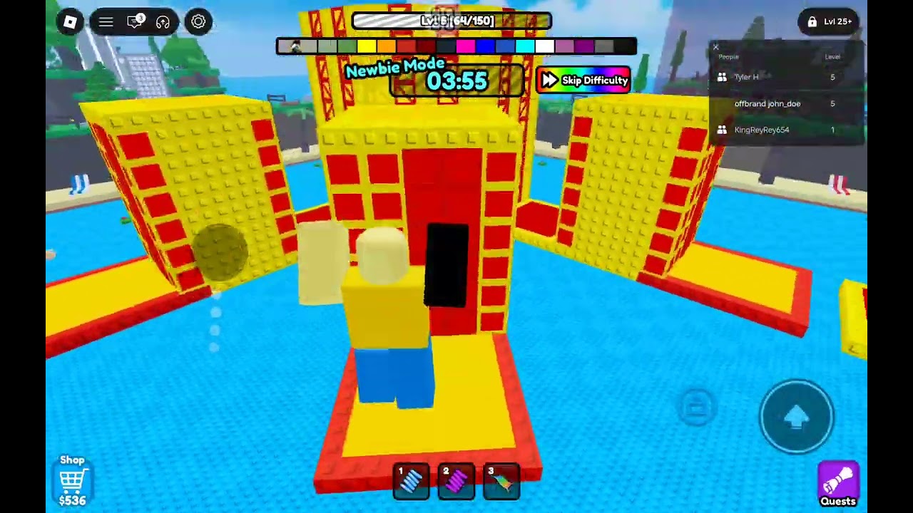 Obby race 2 (ft. tyler12789)