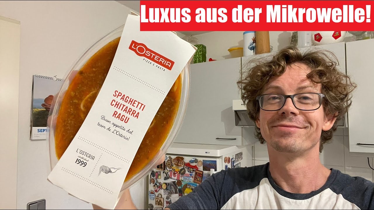 L’Osteria: Spagetthi Chitarra Ragu im Test - Luxus aus der Mikrowelle!