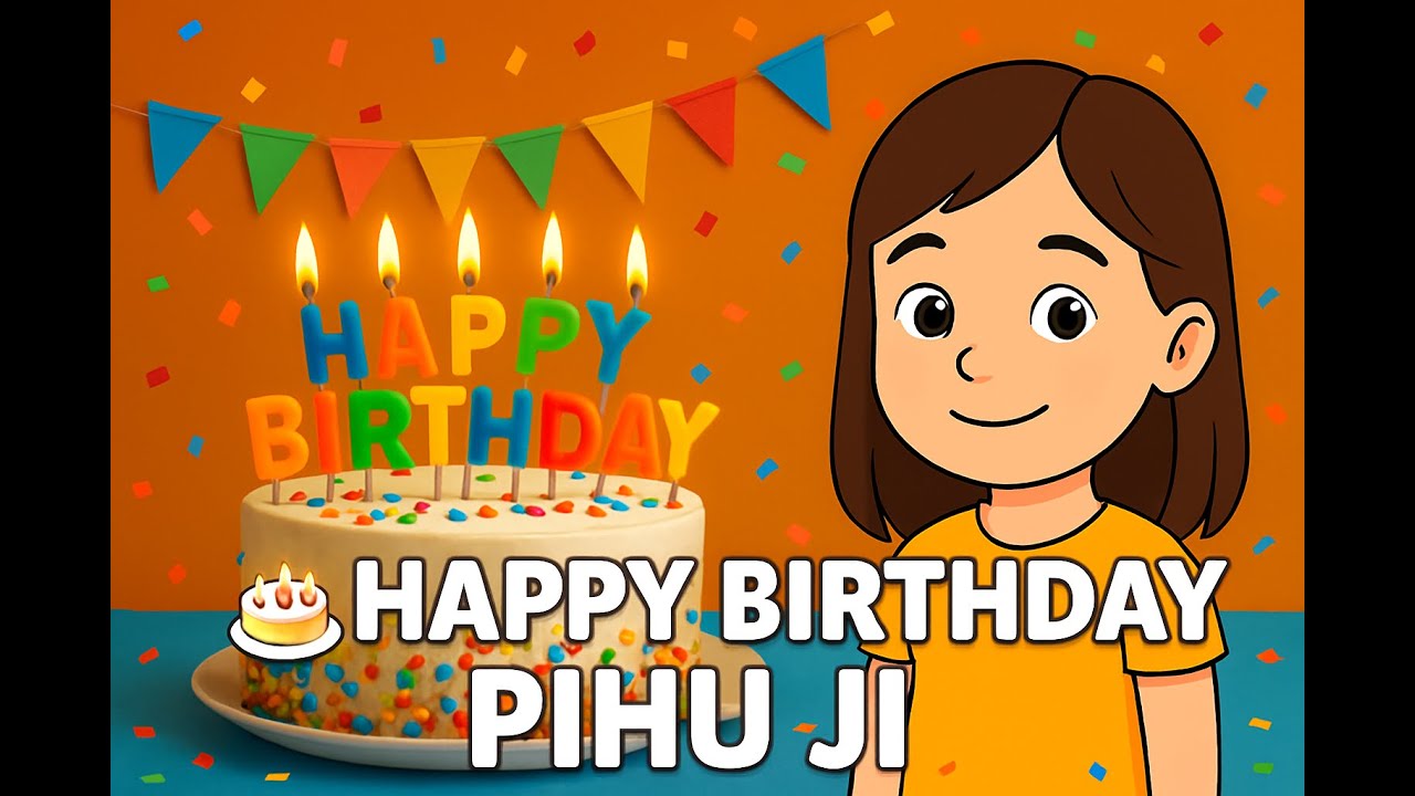 🎂 Happy Birthday Pihu Ji | Personalized Birthday Song With Name | Special Song For Pihu Ji 🎉 #shorts