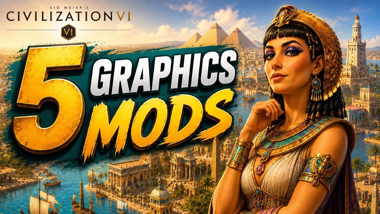 STOP Playing Civ 6 Without These Graphic Mods (Trust Me)