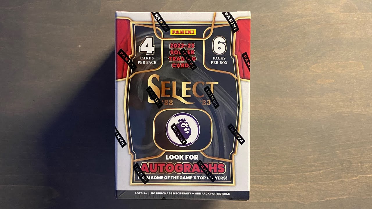 *BRAND NEW* 2022/23 Panini Select EPL Soccer Blaster Box - New Retail Product Wave