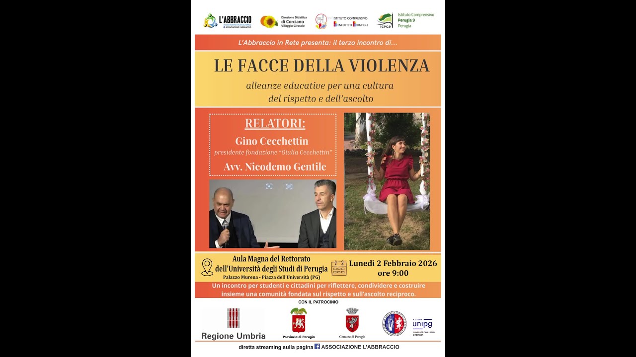 Facce della violenza: incontro con Gino Cecchettin