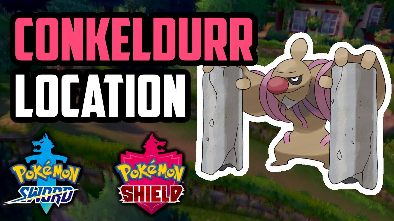 How to Catch Conkeldurr - Pokemon Sword & Shield